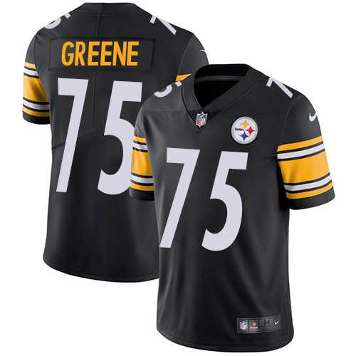 Nike Pittsburgh Steelers #75 Joe Greene Black Team Color NFL Vapor Untouchable Limited Jersey,We sell and wholesale Nike Pittsburgh Steelers #75 Joe Greene Black Team Color NFL Vapor Untouchable Limited Jersey on line form chian!